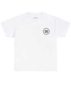 White Defense Distributed Logo Tee