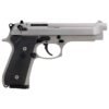 Beretta 92 FS INOX 9mm Luger 4.9in Stainless Pistol – 10+1 Rounds