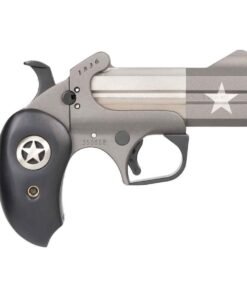 Bond Arms 1836 Texas Independence 45 (Long) Colt/410 Gauge 3.5in Black Cerakote Break Action Pistol – 2 Rounds