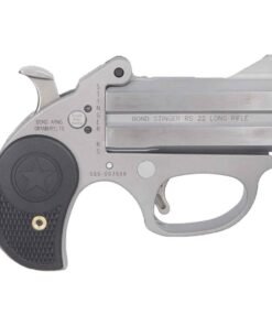 Bond Arms Stinger 22 Long Rifle 3in Stainless Break Action Pistol – 2 Rounds