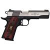 Browning 1911-380 Black Label Medallion Pro 380 Auto (ACP) 4.25in Blackened w/ Silver Polished Flats Pistol – 8+1 Rounds