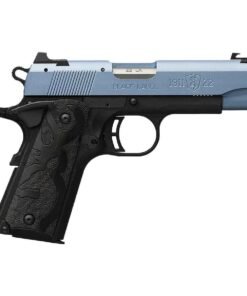 Browning 1911 Black Label 22 Long Rifle 3.6in Polar Blue Cerakote Pistol – 10+1 Rounds