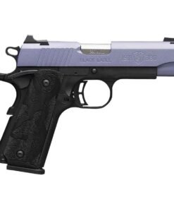 Browning 1911 Black Label 380 Auto (ACP) 3.6in Crushed Orchid Cerakote Pistol – 8+1 Rounds