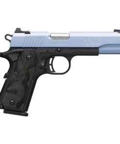 Browning 1911 Black Label 380 Auto (ACP) 4.25in Polar Blue Cerakote Pistol – 8+1 Rounds