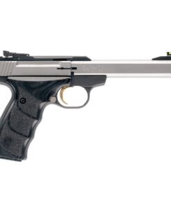 Browning Buck Mark Plus UDX 22 Long Rifle 5.5in Black/Stainless Pistol – 10+1 Rounds