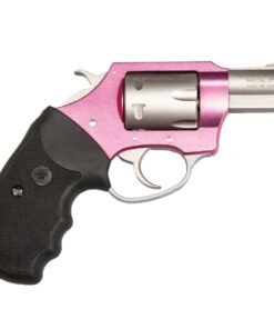 Charter Arms Pink Lady 22 WMR (22 Mag) 2in Matte Stainless/Pink Revolver – 6 Rounds