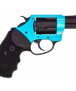 Charter Arms Santa Fe Undercover Lite 38 Special 2in Black/Turquoise Revolver – 5 Rounds – California Compliant