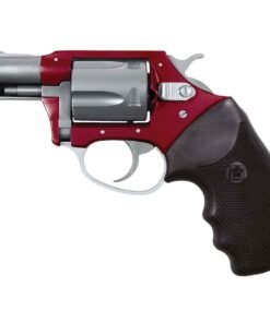 Charter Arms Undercover Lite 38 Special 2in Red/Stainless Revolver – 5 Rounds