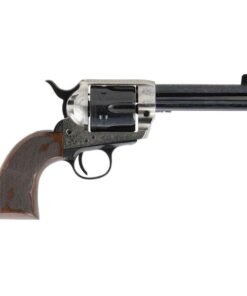 Cimarron Frontier 45 (Long) Colt 4.75in Steel Engraved Revolver – 6 Rounds