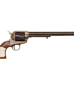 Cimarron Wyatt Earp Frontier Buntline 45 (Long) Colt 10in Blued Revolver – 6 Rounds
