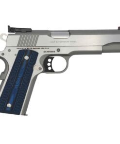 Colt Gold Cup Lite 9mm Luger 5in Stainless/Blue Pistol – 9+1 Rounds