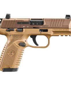 FN 502 MRD 22 Long Rifle 4in FDE Cerakote Pistol – 10+1 Rounds