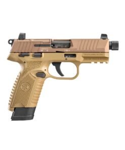 FN 502 Tactical 22 Long Rifle 4.6in Flat Dark Earth Pistol – 15+1 Rounds