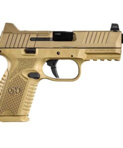 FN 509 Midsize Tactical 9mm Luger 4.5in FDE Pistol – 24+1 Rounds