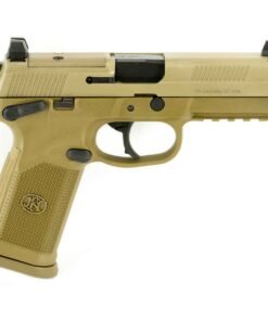 FN FNX-45 Tactical 45 Auto (ACP) FDE Pistol – 10+1 Rounds