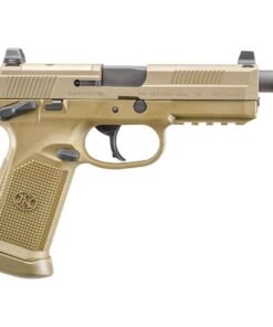 FN FNX-45 Tactical 45 Auto (ACP) 5.3in Flat Dark Earth Pistol – 15+1 Rounds