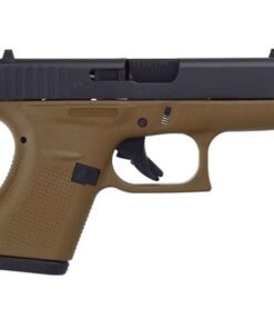 Glock 42 380 Auto (ACP) 3.25in FDE Pistol – 6+1 Rounds