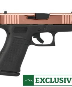 Glock G43X 9mm Luger 3.39in Rose Gold PVD Pistol – 10+1 Rounds