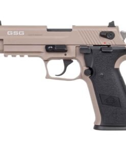 GSG Firefly 22 Long Rifle 4in Blued/FDE Pistol – 10+1 Rounds