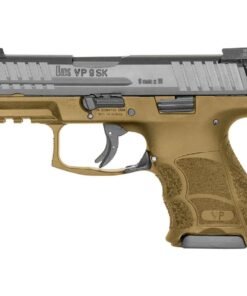 H&K VP9 9mm Luger 3.39in FDE/Black Pistol – 10+1 Rounds