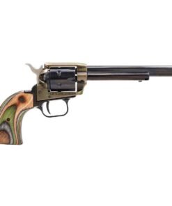 Heritage Rough Rider Camo Laminate Grip 22 Long Rifle 6.5in Blued Revolver – 6 Rounds
