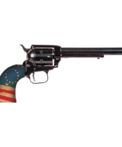 Heritage Rough Rider Small Bore Honor Betsy 22 Long Rifle 4.75in Blued Revolver – 6 Rounds