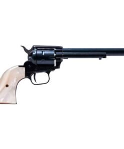 Heritage Rough Rider Small Bore Mother of Pearl Grip 22 Long Rifle 6.5in Blued Revolver – 6 Rounds