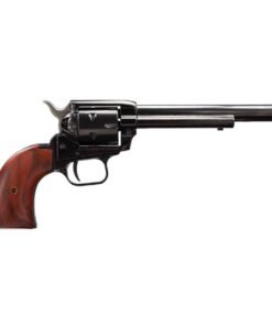 Heritage Small Bore Rough Rider Single Action w/Cocobolo Grips 22 WMR (22 Mag) 6.5in Blued Revolver – 6 Rounds
