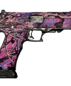 Hi-Point 34010PI 40 S&W 4.5in Pink Country Girl Camo Pistol – 10+1 Rounds