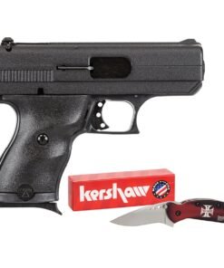 Hi-Point 916 w/Hard Case and Knife 9mm Luger 3.5in Black Pistol – 8+1 Rounds