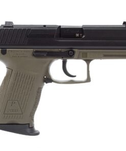 HK P2000 V3 9mm Luger 3in Green Pistol – 10+1 Rounds