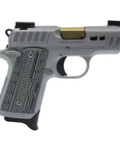 Kimber Micro 9 Rapide Dawn 9mm Luger 3.15in Silver KimPro II Pistol – 7+1 Rounds