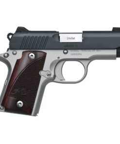Kimber Micro 9mm Luger 3.1in Black/Stainless Steel Pistol – 6+1