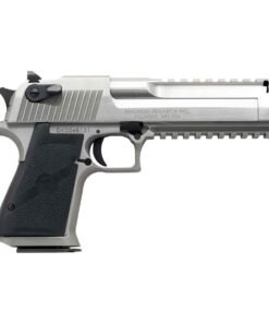 Magnum Research Desert Eagle Mark XIX With Muzzle Break 429 Desert Eagle 6in Stainless/Black Pistol – 7+1 Rounds