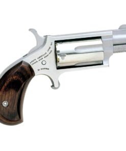 North American Arms Mini-Revolver 22 WMR (22 Mag) 1.13in Stainless Revolver – 5 Rounds