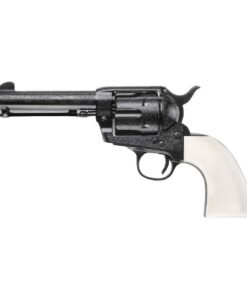 Pietta Great Western ll The Shootist 357 Magnum 4.75in Engraved Barrel Blued Revolver – 6 Rounds