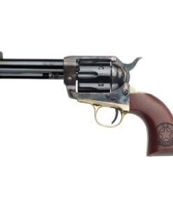 Pietta US Marshall 1873 45 (Long) Colt 4.75in Blued Revolver – 6 Rounds