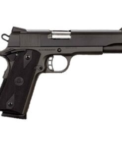 Rock Island Armory Rock Standard 45 Auto (ACP) 5in Nickel Pistol – 8+1 Rounds