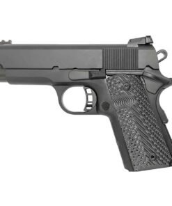Rock Island Armory Rock Ultra CS Lightweight 9mm Luger/ 22 TCM 9R 3.6in Black Parkerized Pistol – 8+1 Rounds