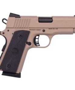Rock Island M1911 CS 9mm Luger 3.5in Flat Dark Earth Cerakote Pistol – 8+1 Rounds