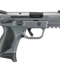 Ruger American Compact 9mm Luger 3.55in Gray Pistol – 17+1 Rounds