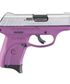 Ruger EC9s 9mm Luger 3.12in Aluminum Cerakote/Purple Pistol – 7+1 Rounds