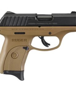 Ruger EC9s 9mm Luger 3.12in Black/FDE Pistol – 7+1 Rounds