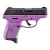 Ruger EC9s 9mm Luger 3.12in Black/Purple Pistol – 7+1 Rounds