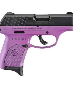 Ruger EC9s 9mm Luger 3.12in Black/Purple Pistol – 7+1 Rounds