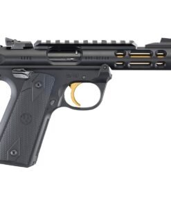 Ruger Mark IV 22/45 Lite 22 Long Rifle 4.4in Black Pistol – 10+1 Rounds