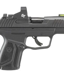 Ruger Max-9 w/ Red Dot Sight 9mm Luger 3.2in Black Oxide Pistol – 12+1 Rounds