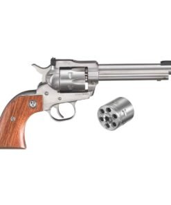 Ruger New Model Single-Six Convertible 22 WMR (22 Mag)/22 Long Rifle 5.5in Stainless Revolver – 6 Rounds