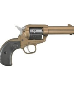 Ruger Wrangler 22LR 3.75in Burnt Bronze Cerakote Revolver – 6 Rounds