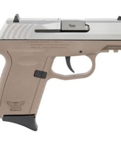 SCCY CPX-2 Gen 3 9mm Luger 3.1in Stainless Steel FDE Pistol – 10+1 Rounds